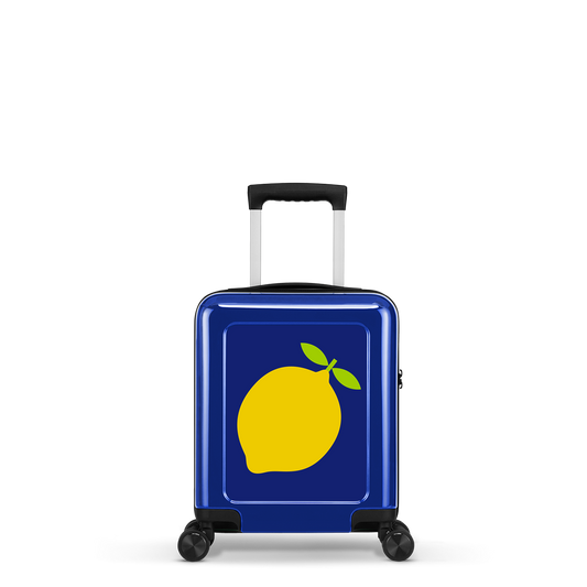 BHPPY - Lemon - Donkerblauw - Handbagage Mini (45 cm)